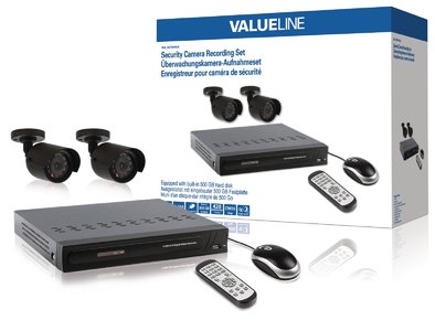 CCTV-Set HDD 500 GB / 420 TVL - 2x Camera