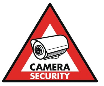 CCTV Waarschuwingssticker