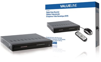 4-Kanaals CCTV Recorder HDD 500 GB