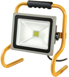 Mobiele LED Floodlight 30 W 2100 lm Geel / Grijs